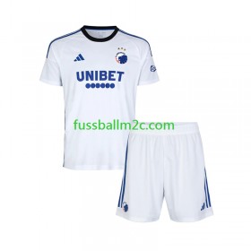 Fußballtrikots FC Copenhagen Kinder Heim Trikotsatz 2023-2024